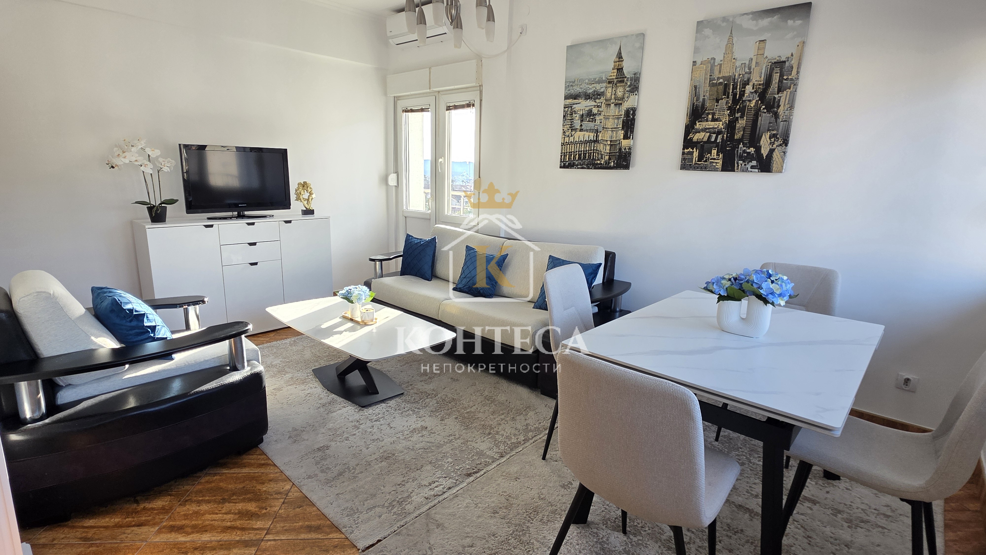 Spacious three-bedroom apartment in Seljanovo, Tivat.